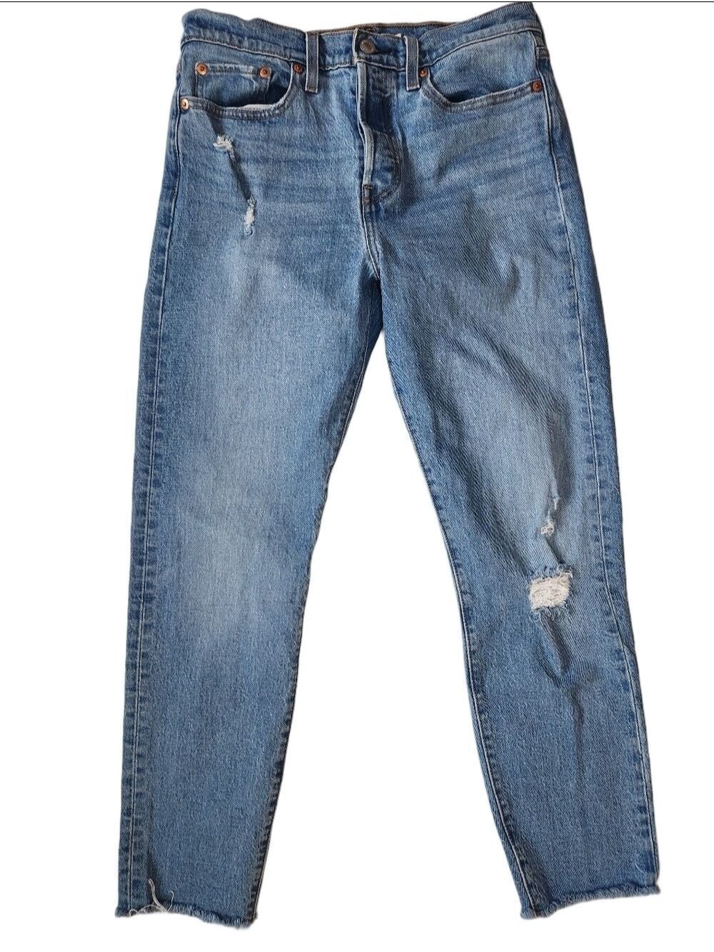 Levi's Jeans Wedgie Icon Fit Ankle Jeans - High Rise - Size 28 Premium Cotton
